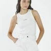 Thrills Co. Minimal Thrills Racer Front Tank - Tofu 1% For The Planet