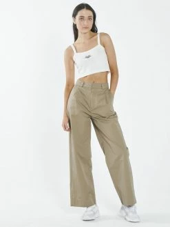 Thrills Co. 1% For The Planet Lords Rib Crop Singlet - Tofu