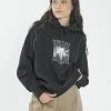 Thrills Co. Spiritual Security Slouch Hood - Black Sweaters & Fleece