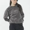 Thrills Co. 1% For The Planet Paradise Crest Slouch Crew - Plum