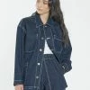 Thrills Co. Workwear Work Shop Denim Jacket - Indigo Rinse