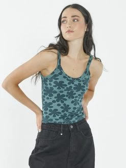 Thrills Co. Layla Tank - Vintage Teal