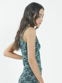 Thrills Co. Layla Tank - Vintage Teal