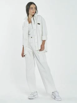 Thrills Co. Union Overshirt - Heritage White