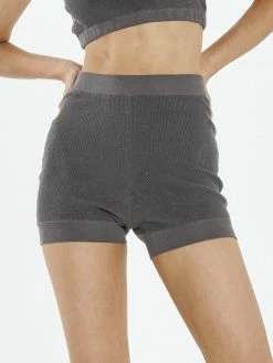 Thrills Co. Claire Knitted Short - Plum