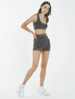 Thrills Co. Claire Knitted Short - Plum