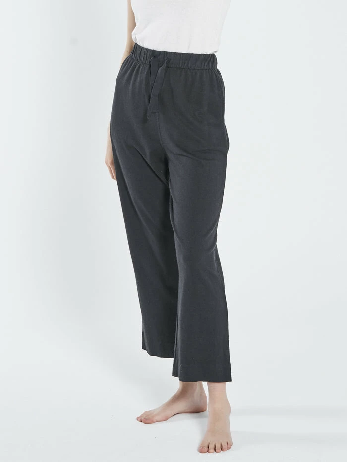 Thrills Co. Hemp Heavyweight Ease Pant - Black 1% For The Planet 5 Thrills Co. Hemp Heavyweight Ease Pant - Black 1% For The Planet