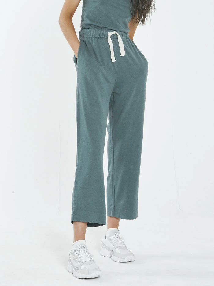 Thrills Co. Hemp Heavyweight Ease Pant - Vintage Teal 7 Thrills Co. Hemp Heavyweight Ease Pant - Vintage Teal