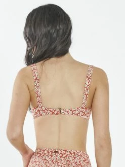 Thrills Co. Mallory Underwire Bikini Top - Red