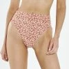 Thrills Co. Mallory High Cut Bikini Bottom - Red