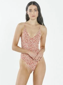 Thrills Co. Mallory One Piece - Red 1% For The Planet