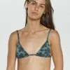 Thrills Co. 1% For The Planet Layla Triangle Bikini Top - Vintage Teal