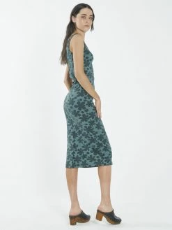 Thrills Co. Layla Dress - Vintage Teal