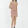 Thrills Co. Mallory Bias Dress - Red