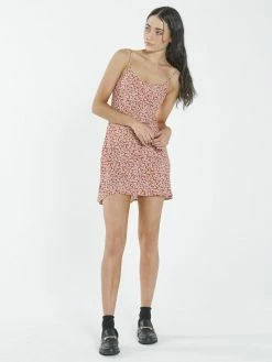 Thrills Co. Mallory Bias Dress - Red