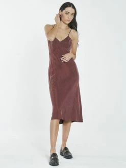 Thrills Co. Chelsea Slip Dress - Blood Red New Arrivals
