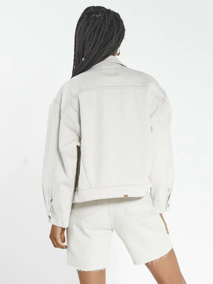 Thrills Co. 1% For The Planet Mercy Jacket - Vintage Bone 4 Thrills Co. 1% For The Planet Mercy Jacket - Vintage Bone