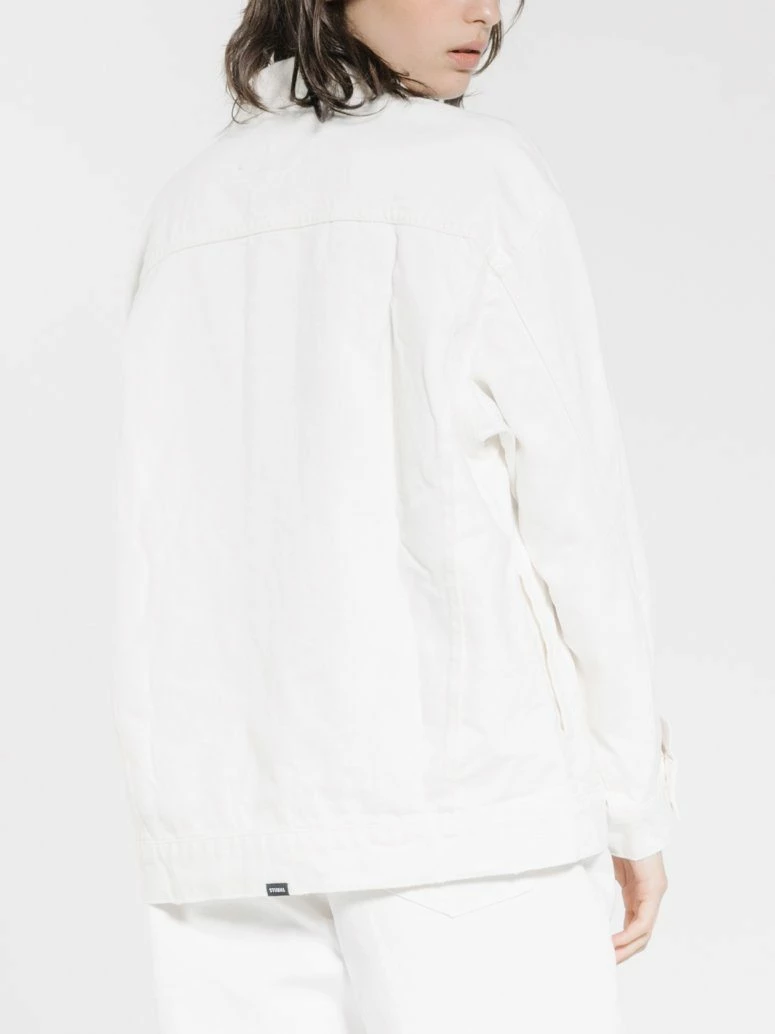 Thrills Co. Madi Jacket - Optic White 1% For The Planet 4 Thrills Co. Madi Jacket - Optic White 1% For The Planet