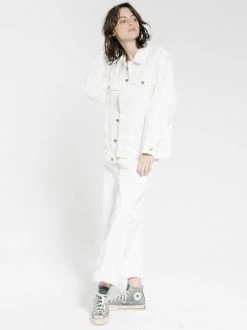 Thrills Co. Madi Jacket - Optic White 1% For The Planet 7 Thrills Co. Madi Jacket - Optic White 1% For The Planet