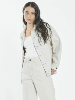 Thrills Co. Madi Jacket - Vintage Bone 1% For The Planet