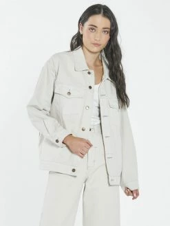 Thrills Co. Madi Jacket - Vintage Bone 1% For The Planet