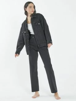 Thrills Co. Madi Jacket - Aged Black 1% For The Planet