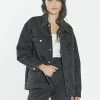 Thrills Co. Madi Jacket - Aged Black 1% For The Planet