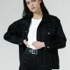 Thrills Co. Madi Jacket - Black Rinse 1% For The Planet
