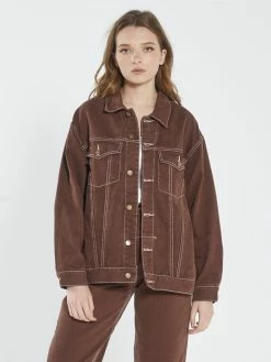 Thrills Co. Madi Jacket - Washed Cocoa 1% For The Planet