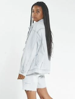Thrills Co. Madi Jacket - Light Blue Fade 1% For The Planet