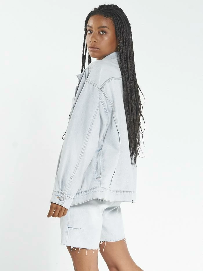Thrills Co. Madi Jacket - Light Blue Fade 1% For The Planet 4 Thrills Co. Madi Jacket - Light Blue Fade 1% For The Planet
