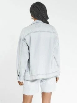 Thrills Co. Madi Jacket - Light Blue Fade 1% For The Planet 7 Thrills Co. Madi Jacket - Light Blue Fade 1% For The Planet