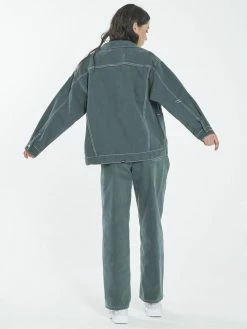 Thrills Co. Madi Jacket - Vintage Teal 1% For The Planet