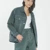 Thrills Co. Madi Jacket - Vintage Teal 1% For The Planet