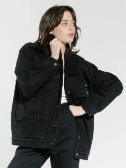 Thrills Co. 1% For The Planet Madison Jacket - Black Rinse 8 Thrills Co. 1% For The Planet Madison Jacket - Black Rinse
