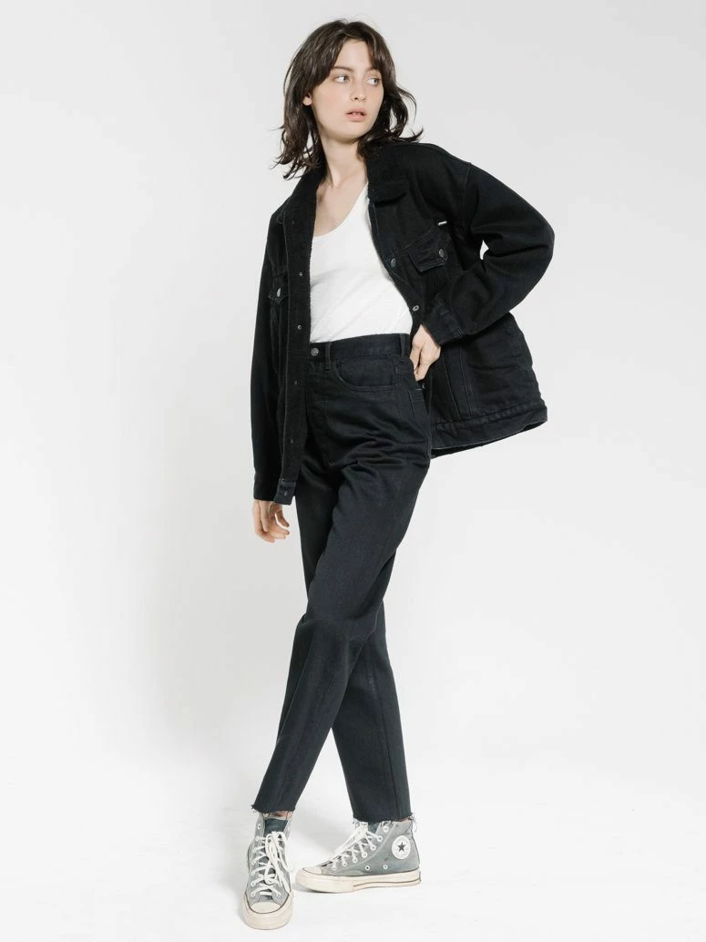 Thrills Co. 1% For The Planet Madison Jacket - Black Rinse 6 Thrills Co. 1% For The Planet Madison Jacket - Black Rinse