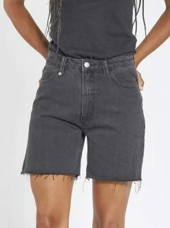 Thrills Co. Thelma Short- Faded Black Shorts & Skirts