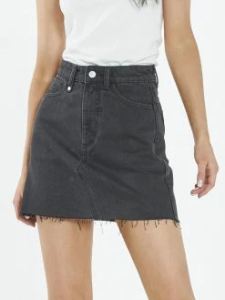 Thrills Co. Leni Skirt - Aged Black