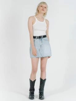 Thrills Co. Shorts & Skirts Leni Skirt - Time Worn Blue