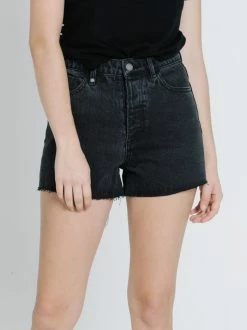 Thrills Co. Erin Short - Faded Black Shorts & Skirts