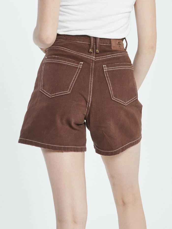 Thrills Co. 1% For The Planet Koko Short - Washed Cocoa 4 Thrills Co. 1% For The Planet Koko Short - Washed Cocoa