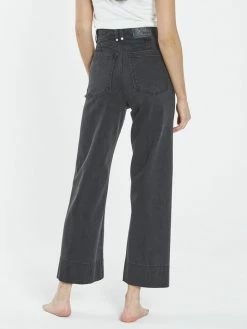 Thrills Co. New Arrivals Belle Stretch Jean - Aged Black