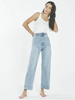 Thrills Co. New Arrivals Belle Stretch Jean - Dust Blue