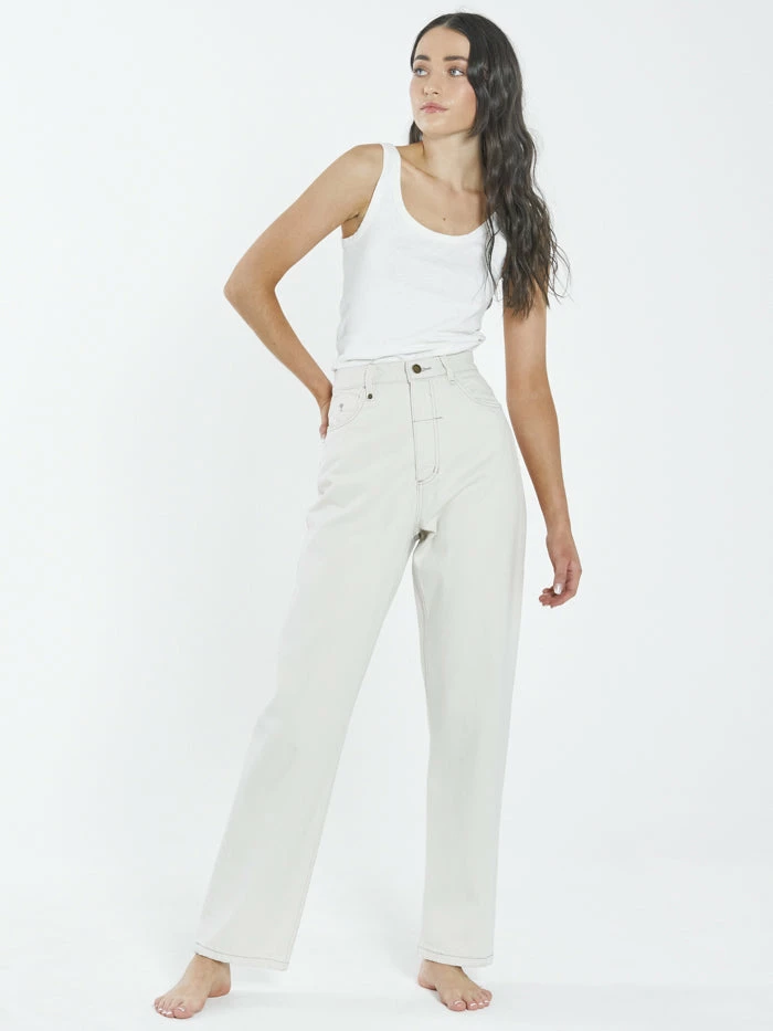 Thrills Co. 1% For The Planet Pulp Jean - Vintage Bone 3 Thrills Co. 1% For The Planet Pulp Jean - Vintage Bone