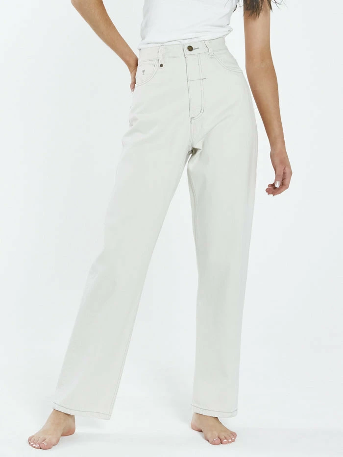 Thrills Co. 1% For The Planet Pulp Jean - Vintage Bone 6 Thrills Co. 1% For The Planet Pulp Jean - Vintage Bone