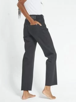 Thrills Co. Paige Mid Rise Jean - Black Rinse 1% For The Planet