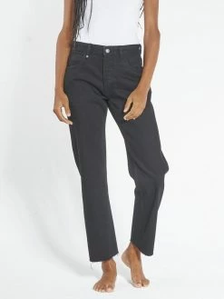 Thrills Co. Paige Mid Rise Jean - Black Rinse 1% For The Planet
