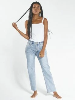 Thrills Co. Paige Mid Rise Jean - Aged Blue 1% For The Planet