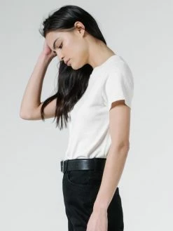 Thrills Co. Hemp Slim Tee - Dirty White