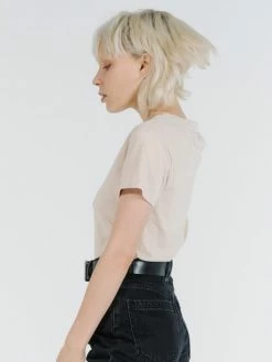 Thrills Co. Hemp Slim Tee - Nude